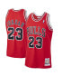 Men's Michael Jordan Chicago Bulls 1997-98 Hardwood Classics Authentic Player Jersey