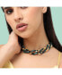 Фото #3 товара SOHI women's Tortoise Shell Chain-link Necklace