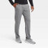 Фото #1 товара Men's Soft Stretch Tapered Joggers - All in Motion Gray Heather S