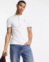 Фото #1 товара Jack & Jones Essentials grandad polo with tipping in white