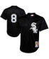 Фото #2 товара Men's Bo Jackson Black Chicago White Sox 1993 Authentic Cooperstown Collection Batting Practice Jersey