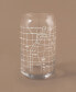THE CAN Las Vegas Map 16 oz Everyday Glassware, Set of 2