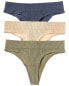 Фото #2 товара Honeydew Intimates 3Pk Bailey Thong Women's L