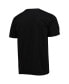 Фото #4 товара Men's Black Carolina Panthers Pro Team T-shirt