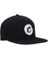 ფოტო #4 პროდუქტის Men's Black C-Bite Snapback Hat