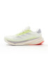 adidas Running Supernova Stride trainers in off white and lime