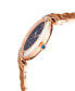 ფოტო #2 პროდუქტის Berletta Women's Rose Gold-Tone Stainless Steel Watch 37mm