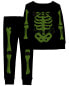 Toddler 2-Piece Glow Skeleton 100% Snug Fit Cotton Pajamas 3T