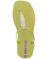 ფოტო #2 პროდუქტის Class Edge Glow Slip-On Embellished T-Strap Thong Sandals