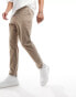 Фото #3 товара ASOS DESIGN – Schmal zulaufende Chinos in Stone