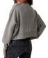 Фото #2 товара Women's Easy Street Ribbed Cropped Pullover Sweater