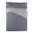 Duvet cover set Hosteline VEGAS Grey Double 2 Pieces