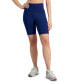 Women's High-Rise Compression Shorts, Created for Macy's