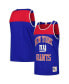 Men's Royal, Red New York Giants Heritage Colorblock Tank Top