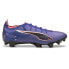 Фото #1 товара Puma Ultra 5 Carbon Firm Ground Soccer Cleats Mens Purple Sneakers Athletic Shoe