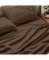 Фото #2 товара Ultra-Soft Double Brushed Sheet Set, Split King