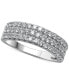 Diamond Multi-Row Statement Ring (1 ct. t.w.) in 10k White Gold