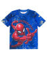 ფოტო #5 პროდუქტის Toddler Boys Spider-Man T-Shirt and Shorts Outfit Set to