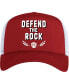 Фото #1 товара Men's Crimson Indiana Hoosiers Phrase Foam Front Trucker Adjustable Hat