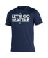 Фото #3 товара Men's Navy Seattle Kraken Dassler Creator T-shirt