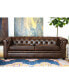 Фото #2 товара Zoe 86" Leather Sofa