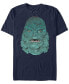 Фото #1 товара Universal Monsters Men's Creature From the Black Lagoon Big Face Short Sleeve T-Shirt