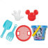 Фото #3 товара Набор пляжных игрушек Mickey Mouse Ø 14 см Пластик (24 штуки) для детей