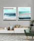 'Parallel Energy' Abstract Canvas Wall Art Set