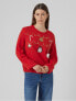 Фото #2 товара Свитер Vero Moda VMGARLAND 10292662 красное.