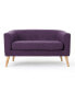 Фото #1 товара Bridie Muted Mid Century Modern Loveseat