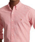 Фото #3 товара Men's Classic-Fit Gingham Oxford Shirt