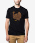 Фото #1 товара Men's Thanksgiving Premium Blend Word Art T-shirt