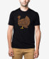 ფოტო #1 პროდუქტის Men's Thanksgiving Premium Blend Word Art T-shirt