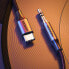 Фото #13 товара Kabel przewód audio w oplocie USB-C - mini jack 3.5mm 1m szary