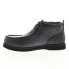 Фото #3 товара Lugz Freeman MFREMV-001 Mens Black Leather Lace Up Chukkas Boots 10