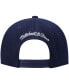 ფოტო #3 პროდუქტის Men's Navy Oklahoma City Thunder Core Side Snapback Hat