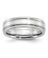 ფოტო #1 პროდუქტის Cobalt Sterling Silver Inlay Satin Wedding Band Ring