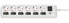 Фото #1 товара Brennenstuhl 1153110126 - 2 m - 6 AC outlet(s) - Indoor - Managed - IP20 - White