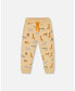 Фото #1 товара Boy French Terry Sweatpants Beige Printed Jungle Animal - Toddler Child