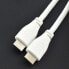 Фото #4 товара Cable HDMI 2.0 - 1m - official for Raspberry Pi - white