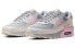 Кроссовки мужские Nike Air Max 90 серо-розовые 39 - фото #4