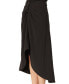 Фото #3 товара Women's Embellished Gathered High-Low Midi Skirt