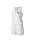 ფოტო #1 პროდუქტის Women's Cream Los Angeles Dodgers Montana Hacci Knit Romper