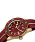 Men's Swiss Automatic Captain Cook Red NATO Strap Watch 42mm