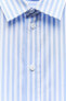 Zw collection striped poplin shirt