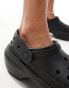 Crocs Unisex Stomp clog in black Черный, UK 7-8 - EU 41-42 - фото #3