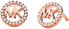 Фото #1 товара Серьги-гвоздики из бронзы с цирконами MKC1247AN791