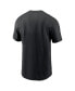 ფოტო #3 პროდუქტის Men's Black Baltimore Orioles Fuse Logo T-Shirt