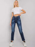 Фото #2 товара Spodnie jeans-MT-SP-1210.39P-ciemny niebieski