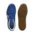 Фото #11 товара Puma Palermo 39646307 Mens Blue Suede Lace Up Lifestyle Sneakers Shoes